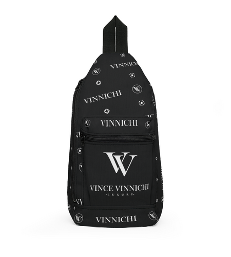 Sling Bag - Vince Vinnichi Branded Monogram Crossbody Bag