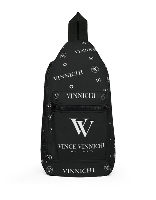 Load image into Gallery viewer, Sling Bag - Vince Vinnichi Branded Monogram Crossbody Bag
