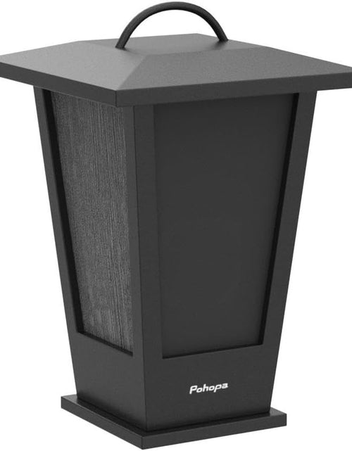 Load image into Gallery viewer, Bluetooth Speakers Waterproof, 2 Packs True Wireless Stereo Sound 20W Speakers Dual Pairing Lantern Indoor Outdoor Speakers with 20 Piece LED Lights, Rich Bass, Pinao Black
