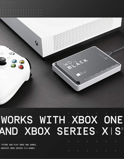 Load image into Gallery viewer, 4TB P10 Game Drive for Xbox - Portable External Hard Drive HDD with 1-Month Xbox Game Pass - WDBA5G0040BBK-WESN
