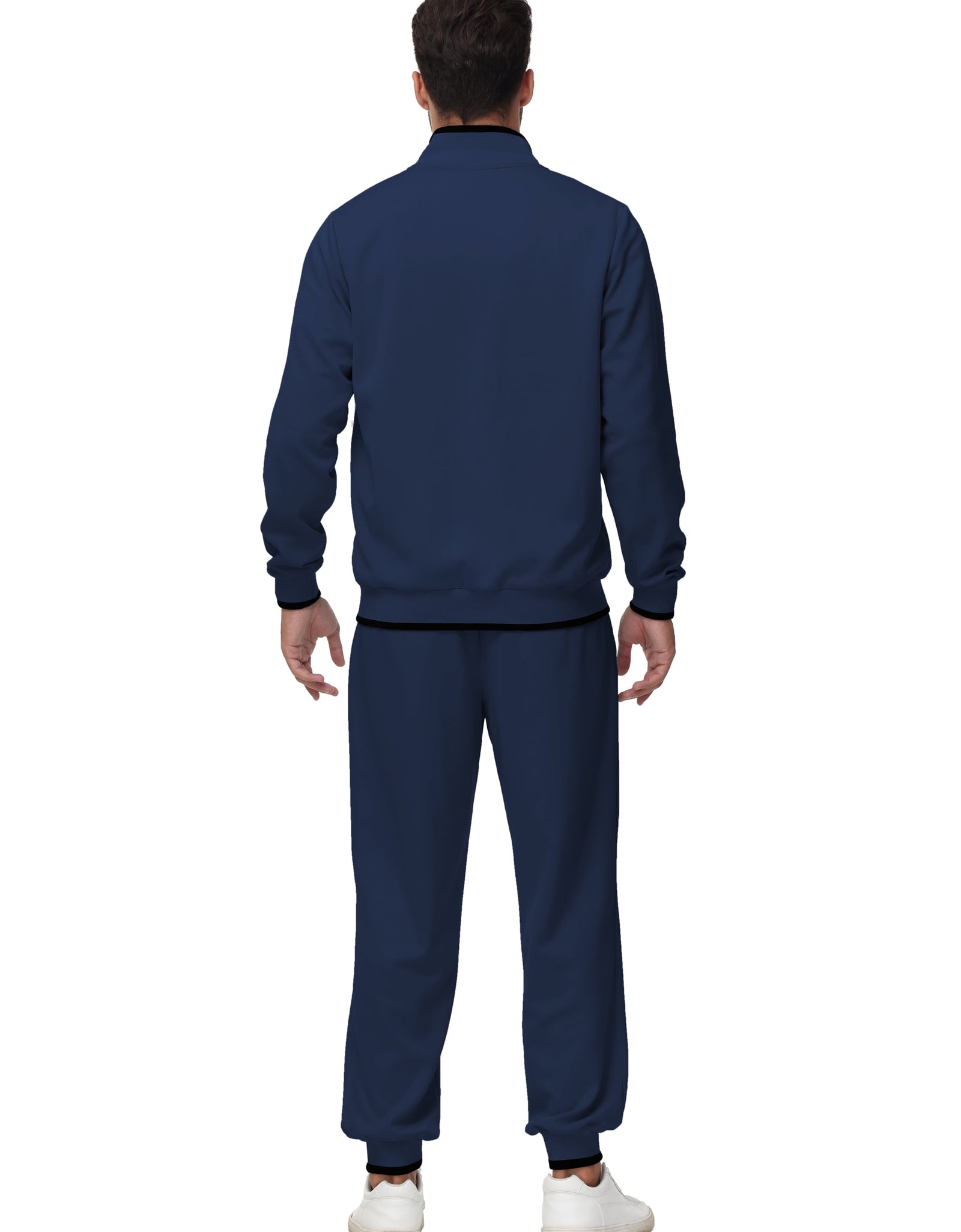 Men'S Tracksuits Sweatsuits for Men Set Track Suits 2 Piece Casual Athletic Jogging Warm up Full Zip Sweat Suits Black XL